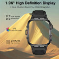 Military Smart Watches for Men & women(Answer/Make Calls) with LED Flashlight