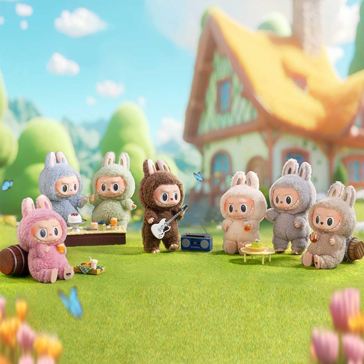 Labubu Uyumlu Peluş
